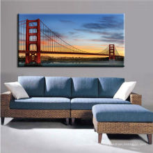 Modern Bridge Waterproof Canvas Arts